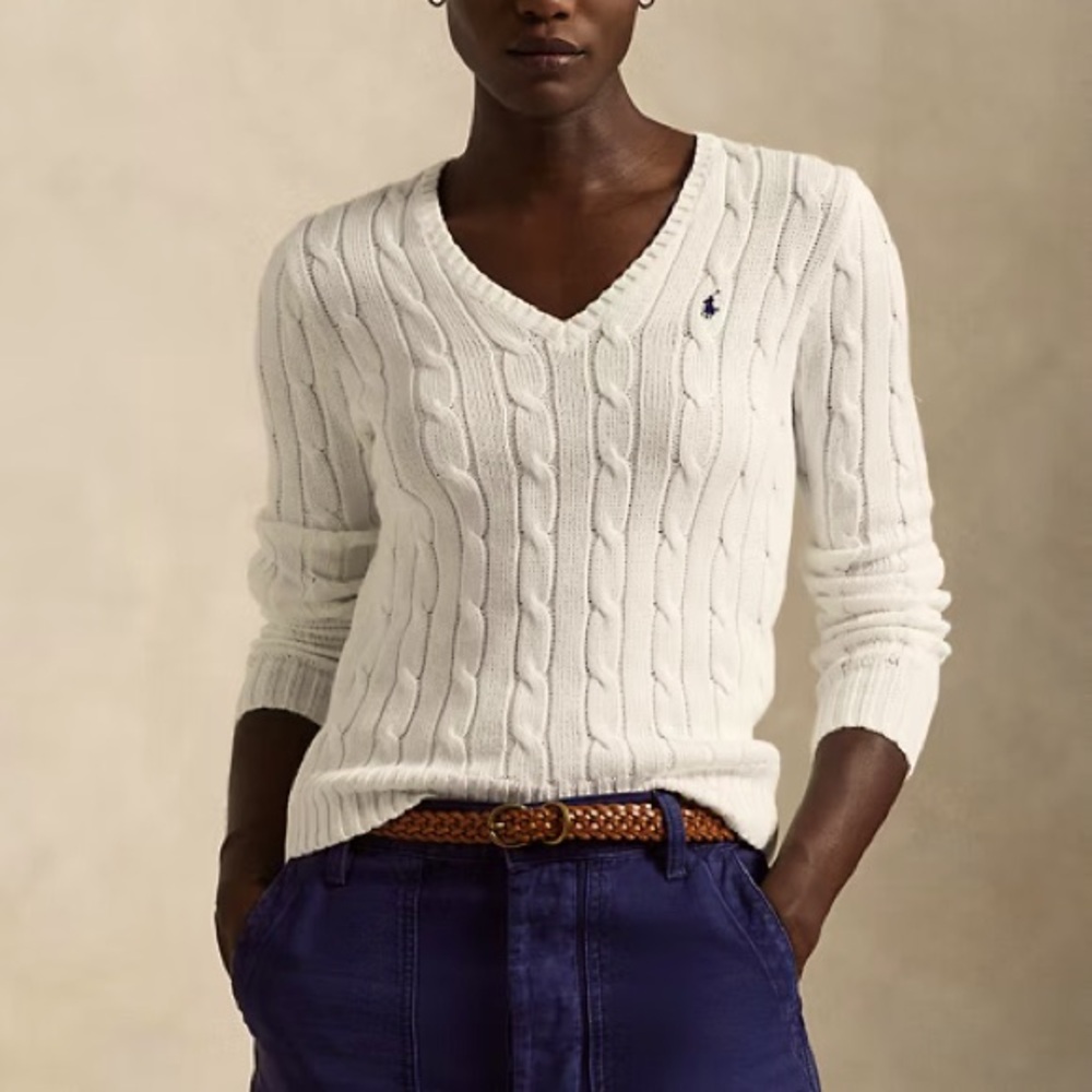 Ralph Lauren Sport cotton cable-knit sweater